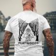 Flatwoods モンスター ブラクストン郡 クリプティッド メンズTシャツ バックプリント 高齢者への贈り物