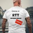 Homme Humour Cerveau En Rtt T-shirt imprimé au dos Cadeaux pour les vieillards