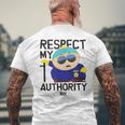 サウスパーク・カートマンリスペクト・マイ・オーソリティ メンズTシャツ バックプリント 高齢者への贈り物