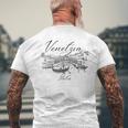 美しいヴェネツィア イタリア ベネチア イタリア お土産 メンズTシャツ バックプリント 高齢者への贈り物
