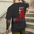 1957年7月 伝説の年 1957 レトロ 1957 ヴィンテージ 1957 メンズTシャツ バックプリント 彼への贈り物