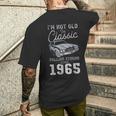 1965年生まれ マッスルカー生誕61周年 メンズTシャツ バックプリント 彼への贈り物