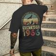 1966年ヴィンテージ、限定版、60歳の誕生日、60歳 メンズTシャツ バックプリント 彼への贈り物