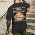 Cèpes Chasseur De Champignon Ramasseur De Cèpes Drôle T-shirt imprimé au dos Cadeaux pour lui