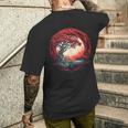 Diseñoikingo Místico Árbol De Laida In Mangas Camiseta Hombre Estampado Espalda Regalos para él