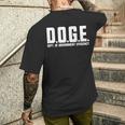 DOGE 政府効率省 Doge 長袖tシャツ メンズTシャツ バックプリント 彼への贈り物