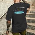 Flat Earthociety 太陽への道 フラットアース メンズTシャツ バックプリント 彼への贈り物