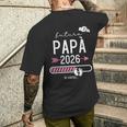 Futuro Papa 2026 Papà 2026 Caricamento Papà 2026 T-shirt da uomo con stampa posteriore Regalos para él