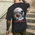 Laika Boss ヴィンテージ Cccp ソビエトロシアソ連宇宙犬 メンズTシャツ バックプリント 彼への贈り物