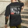 Life Picture Collection エルヴィス プレスリー（1） メンズTシャツ バックプリント 彼への贈り物