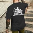 Losing Isn't An Option 長袖tシャツ メンズTシャツ バックプリント 彼への贈り物