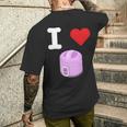 I Love 炊飯器 キッチン家電 パーフェクトメイド 食事 長袖tシャツ メンズTシャツ バックプリント 彼への贈り物