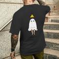 Medjed 〜メジェドさん〜 メンズTシャツ バックプリント 彼への贈り物