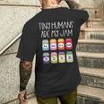 Tiny Humans Are My Jam 幼稚園保育士 長袖tシャツ メンズTシャツ バックプリント 彼への贈り物
