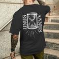 Unus Annus 砂時計 メンズTシャツ バックプリント 彼への贈り物