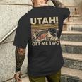 Vintage Utah-Get Me Two 1980S Movie Quote Men's T-shirt Back Print Gifts for Him