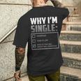 Why I Amingle メンズTシャツ バックプリント 彼への贈り物