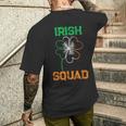 アイルランド代表 Irishquadtパトリックスデー レプラキャノン アイルランド アイリッシュ メンズTシャツ バックプリント 彼への贈り物