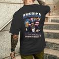 アメリカハッピー250 7月4日 独立記念日 長袖tシャツ メンズTシャツ バックプリント 彼への贈り物