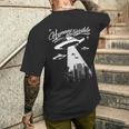 エイリアン誘拐 Ufo Humans Are Terrible メンズTシャツ バックプリント 彼への贈り物
