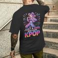 ガールズ K-Pop メンズTシャツ バックプリント 彼への贈り物
