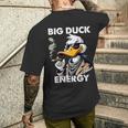 ビッグダックエナジー 長袖tシャツ メンズTシャツ バックプリント 彼への贈り物