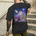 フェスバ 宇宙まりぬい メンズTシャツ バックプリント 彼への贈り物