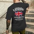 ユニオンジャック 英国の国旗 グレートブリテン ロンドン Union Jack 長袖tシャツ メンズTシャツ バックプリント 彼への贈り物