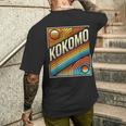 レトロ Kokomo シャツ ビンテージ シティ Kokomo メンズTシャツ バックプリント 彼への贈り物
