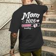 新米ママ-ママセット 2026-ママ・トゥ・ビー メンズTシャツ バックプリント 彼への贈り物