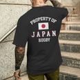 物件日本ラグビー日本代表旗選手ファンサポーター 長袖tシャツ メンズTシャツ バックプリント 彼への贈り物