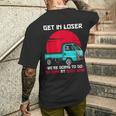 軽トラックジャパン ミニトラック Get In Loser 日本トラック メンズTシャツ バックプリント 彼への贈り物