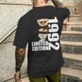 限定版 1992年 ベア・ベア 誕生日 1992年 ヴィンテージ 1992年 メンズTシャツ バックプリント 彼への贈り物