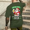 It's The Most Wonderful Time For A Beer Christmas Beer Men's T-shirt Back Print Gifts for Him It's The Most Wonderful Time For A Beer Christmas Beer Men's T-shirt Back Print Gifts for Him