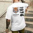 1974年生まれ、1974年限定版誕生 メンズTシャツ バックプリント 彼への贈り物