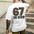 67 シックスセブン イタリアンブレインロットジェネレーションアルファスラングミーム メンズTシャツ バックプリント 彼への贈り物