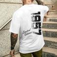 68年限定品 1957年 68歳の誕生日 メンズTシャツ バックプリント 彼への贈り物