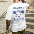 Lifting Weights Gym Fitness Today I'm A Serious Goose Men's T-shirt Back Print Funny Gifts Lifting Weights Gym Fitness Today I'm A Serious Goose Men's T-shirt Back Print Funny Gifts