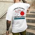 Strike スペア ビール ボウラー ボーリングボール 面白ボウリング メンズTシャツ バックプリント 彼への贈り物