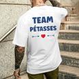 Superurnom Pétasse Humour Copines Team Pétasses T-shirt imprimé au dos Cadeaux pour lui