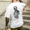 サルバドール・アジェンデ チリ社会主義者 メンズTシャツ バックプリント 彼への贈り物
