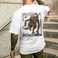 ジュラシック・ワールド Distortus Rex Ingenpecies File メンズTシャツ バックプリント 彼への贈り物