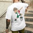 メキシコ国旗 Mexicooccer Flag メキシコ代表サッカー メンズTシャツ バックプリント 彼への贈り物