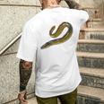 電気 ウナギ メンズTシャツ バックプリント 彼への贈り物