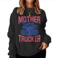 Mother Trucker Mom Of Boys Monster Truck Mom Mama Racing Women Sweatshirt Mother Trucker Mom Of Boys Monster Truck Mom Mama Racing Women Sweatshirt
