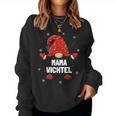 Weihnachten Mama Wichtel Gnom Weihnachtswichtel Sweatshirt Frauen