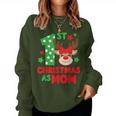 First Christmas As Mom Matching Family 1St Christmas Family Women Sweatshirt First Christmas As Mom Matching Family 1St Christmas Family Women Sweatshirt