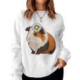 モルモットの花、モルモットの花 レディーススウェットシャツ