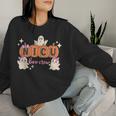 Nicu Boo Crew Nurse Ghost Halloween Spooky Season Women Sweatshirt Gifts for Her Nicu Boo Crew Nurse Ghost Halloween Spooky Season Women Sweatshirt Gifts for Her