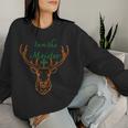Iam Il Meister Jaegermeister Papà Mamma Cervo Women Sweatshirt Regalos para ella
